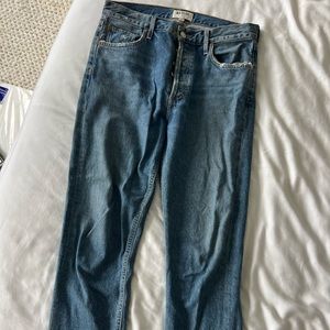 Agolde 90s Pinch Waist Straight Leg Vintage Jean, size 28